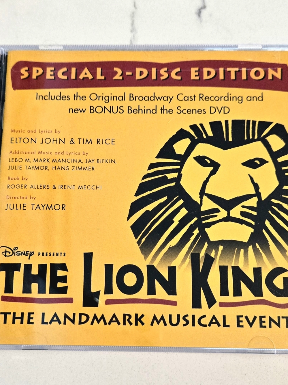 The Lion King Special 2-Disc Edition CD/DVD